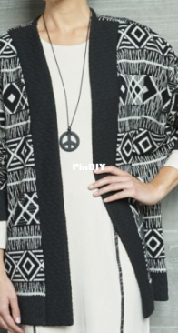 Bernina - No 6618 - Doro Cardigan - Sizes 36-48