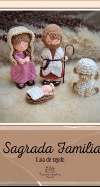 Tierno Crochet Tienda - Agustina Martinelli - Holy Family - Sagrada Familia - Spanish