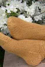 Amber Waves Slipper Socks by Tabithas Heart