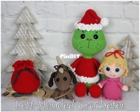 The Left Handed Crocheter - Jennifer Adams - Monster and Friends