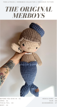 Poms and Posies - Megan Cho - The Original Merboys