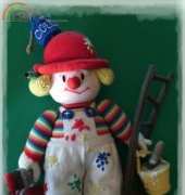 Clown painter