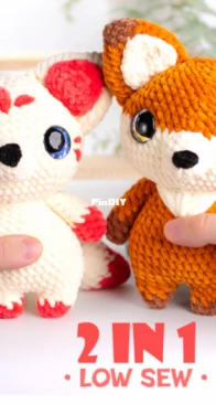 Lyra Lune Softies - Lyra Lune Designs - Ruxandra Dumitrascu - Fox and Kitsune