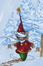 Filanthrope Broderies LUT01T - Lutin de Noel