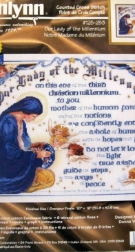 Janlynn 125-253 Our Lady of the Millennium / The Vermillion Stitchery 253 Our Lady of the Millennium by Donna Vermillion Giampa XSD