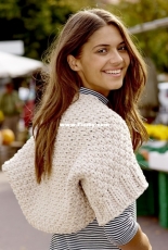 Stoff & Stil - Shrug - cottontube Knit  FREE