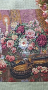Dimensions - 35185 "Romantic Floral"