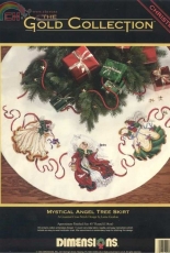 Dimensions 8474 Mystical Angel Tree Skirt