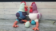 chrochet chickens and eggs