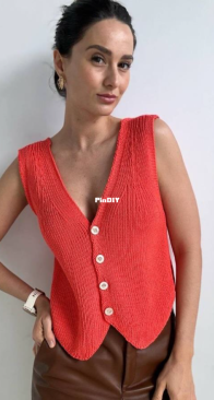 Victoria Vest by Tvoe hobby - Russian