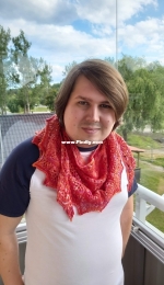Sjalen Emma/Shawl Emma by Ally Asther-English,Swedish-Free