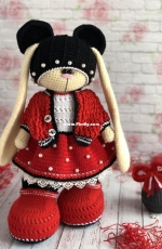 Crochet Bunny Art - Irina Tarasova - Millie outfit - Spanish