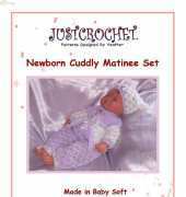 Just Crochet - Heather Davidson - Newborn Cuddly Matinee Set