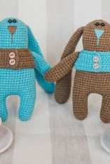 Unknown Designer - Bunny twins in vests - Free