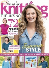 Simply Knitting-Issue 136- August 2015