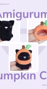 Alia Gurumi - Albina Cherkashyna - Pumpkin Cat