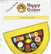 Happy Quilter - Tapete Bem Vindo