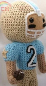 Owly Designs - Owlishly - Mia Zamora Jonhson - Football Star