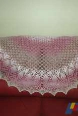 Leadlight Shawl by Sonya Newstead-Free