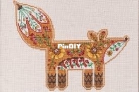 Durene Jones - Folk-art Fox - Free