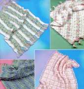 Annies Attic- Rena V Stevens- 874451 Weekend Watercolor Throws