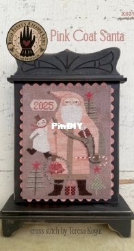 Teresa Kogut - Pink Coat Santa