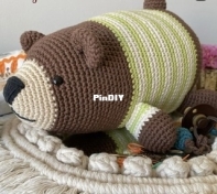 Brown Bear  amigurumi