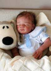 Deniza-Dog Toy Baby Blanket by Tatyana Korobkova