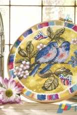Bluebird Hoop by Carol Thornton from Cross Stitch Gold 126 XSD