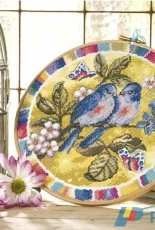 Bluebird Hoop by Carol Thornton from Cross Stitch Gold 126 XSD