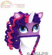 Briabby HandMade - Joni Memmott - Unicorn Hat  or  Pony Hat