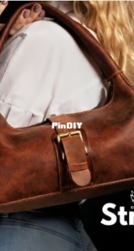 Creative Awl - Street Chic Hobo Leather Bag