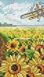 M. P. Studio M-519 Sunflower Sea