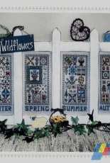 Linda Myers Leaflet Lf-94 - Picket Fence Seasons in Patchwork