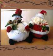Fuxicos e fricotes - noel e neve