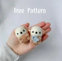 Crocheted by El - Otter - Free