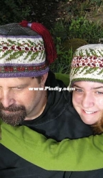 Madrona Tree Beanie by Mary Scott Huff-Free