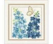 Ellen Maurer Stroh EMS - Flower of the Month -  July - Larkspur PCS