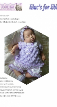 Cute n Cuddly Designs #22-Lilacs for Libby