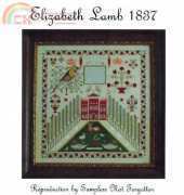 Samplers Not Forgotten Elizabeth Lamb 1837
