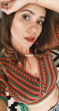 MariecastroDIY - Marie Castro - Cropped Top Olive