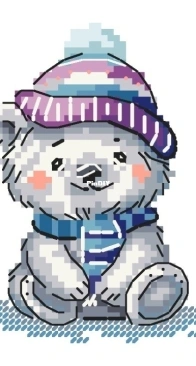 NettaCrossStitch - Helper from the North Pole - Anna Rakovskaya SAGA