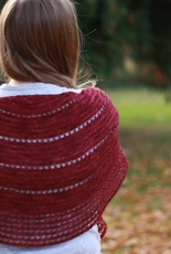 Knotsewcute - Kim Miller - Wine Country Shawl