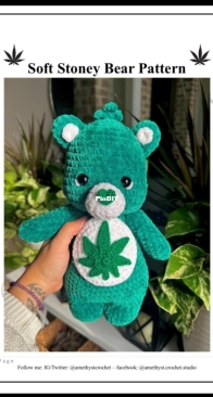 Amethyst Crochet - Jourden Womack - Soft Stoney Bear