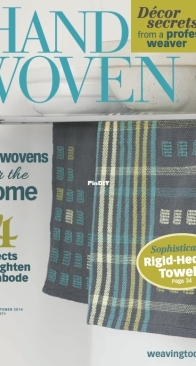 Handwoven - Issue 171 - September/October 2014
