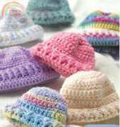 Coats - Newborn Caps (Knit and Crochet)
