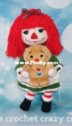 The Crochet Crazy Crew - Tracey Denise - Rag-doll Annie