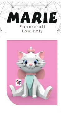Marie Papercraft Low Poly - Dreamy Paper