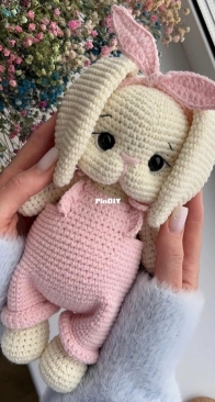 Magic by Ines - Ines Magic - Adorable Pink Bunny
