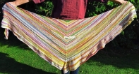 Harlequin Shawl by Regina Schoenfeldt - Free